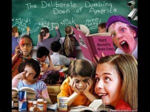 dumbing down