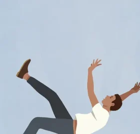 A Man in Freefall image cvr